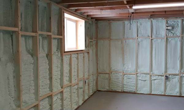 Foam Insulation for Basement Walls In Toronto